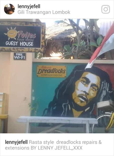 Fullesguesthouse Gili Trawangan Kültér fotó